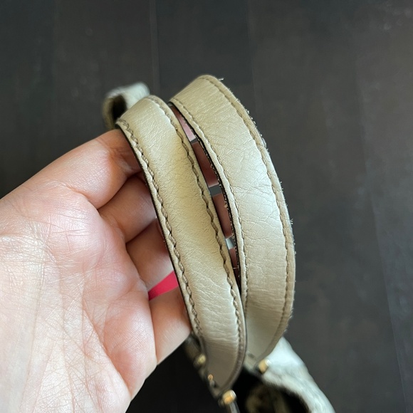 Gucci GG monogram Canvas leather Web beige/cream hobo Tote Bag classic - Picture 11 of 16